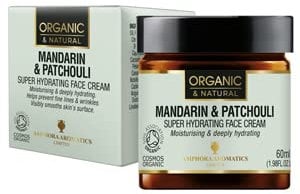 Amphora Aromatics Mandarin & Patchouli Super Hydrating Face Cream COSMOS Organic 60ml