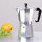 HAFERL Caffettiera per caffè espresso in alluminio, 3 tazze, 150 ml, per caffè espresso e moka