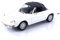 Norev- Alfa Romeo 2000 Spider 1978 White 1:18 Miniatura, Multicolore, 1/18e, 187882