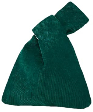 Anopo Kleine Cord Knotentasche für Damen Handgelenktasche | Knotentasche im Japanischen Stil, Mini und Tragbar Perfekt für Alltag, Urlaub und Reisen