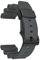 22 mm passend for Seiko Prospex SKX007 Tuna Sumo Turtle Metallring Gummi-Uhrenarmband Tauchen Sport Silikon Ersatz-Uhrenarmband (Color : Grey-black buckle, Size : 22mm)