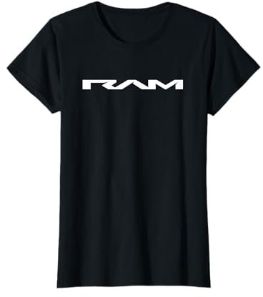 Ram Trucks EV-Logo (weiß) T-Shirt