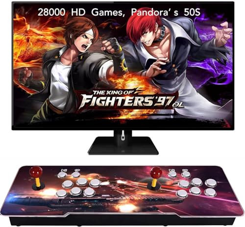 Migliore Console di Gioco Arcade 3D - 28800 Giochi installati, Ricerca Giochi, Supporta Giochi 3D, 1280x720P, Lista Preferiti, Controlli di Gioco per 2 Giocatori (Arcade.)