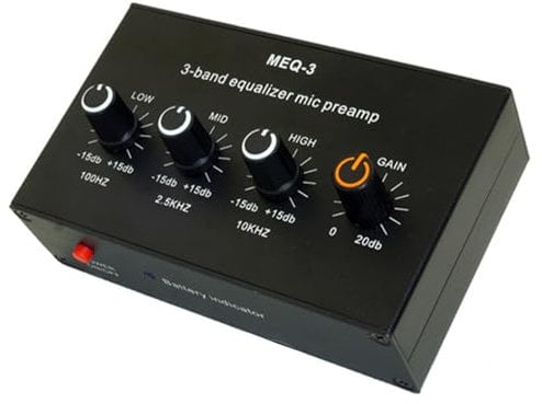Studio Grade Microphone Boosters Microphone Preamplifier With 3Band Equalizers And Automatic Control Circuit