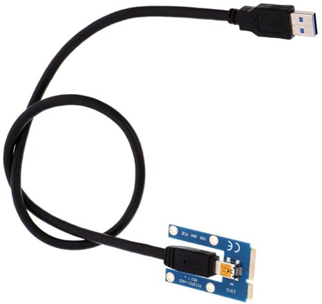 HOMSFOU Carte Graphique Externe Pci-e pour Ordinateurs Portables Adaptateur Mini