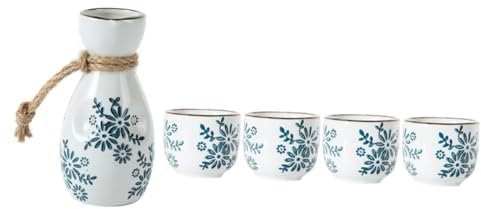 PHENOFICE Orchideen-weinglas-Set Keramik-weinbecher Sake-Topf-Becher-Set Weinflasche Sake-Becher Mehrzweck