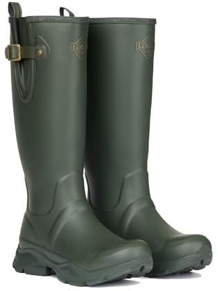 LeMieux Ultra Stride Wellington Boots - Womens - Cushioned Insole - Waterproof - Oak UK7
