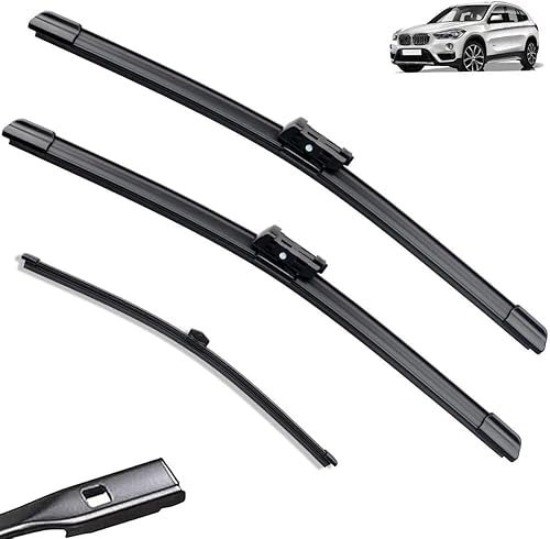 Juego de escobillas limpiaparabrisas para BMW X1 F48 2015-2020 Parabrisas De Coche Escobillas Limpiaparabrisas Cepillo de Lluvia