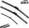 Juego de escobillas limpiaparabrisas para BMW X1 F48 2015-2020 Parabrisas De Coche Escobillas Limpiaparabrisas Cepillo de Lluvia