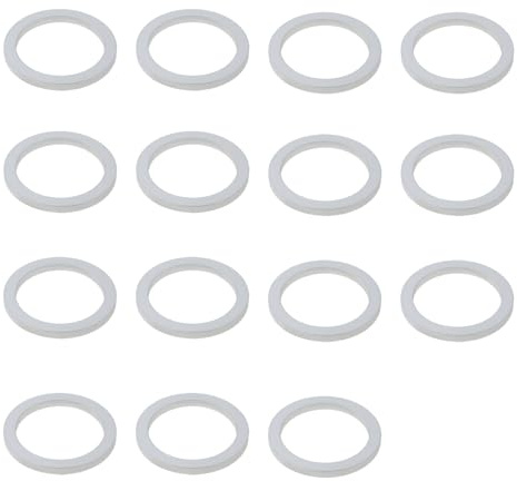 ECSiNG 15x Ölwannen-Ablassschraube Dichtung Dichtring 14x18x1,5mm N0138149 Kompatibel mit Volkswagen Transporter T3 Bus