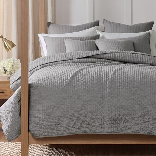 Levtex Home Kreuzstich-Bettwäsche-Set, 100% Baumwolle, King-Size-Bett (269,2 x 233,7 cm) + 2 King-Size-Kissenbezüge (91,4 x 50,8 cm), wendbar, Baumwollstoff