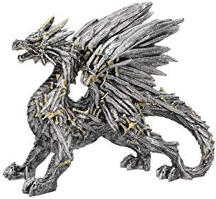 Nemesis Now Swordwing Small 20.5cm Figurine, Silver, One Size
