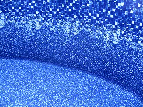 SPIRATO Pool Innenfolie Glimmerglass Poolfolie geeignet für Stahlwandpools mit Ø 360 x 120 cm