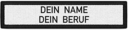 Copytec Namenschild Dein Name und Beruf Rettungsdienst Altenpflege Pflegerin #33463