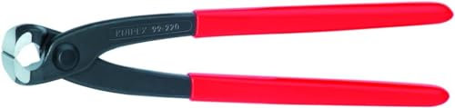 Knipex Tenaglia (Pinza per Ferraioli e Cementisti) Bonderizzata Nera, Rivestiti in Resina Sintetica 200 Mm 99 01 200 Ean