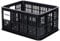 Basil B.V. Crate Caisse à vélo Unisexe pour Adulte Noir 40,4 x 29,8 x 20,2 cm