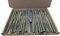 Caja 50 – AJFixings Tornillos de fijación para marco de madera con cabeza hexagonal para exterior verde (200 mm)