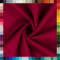 VmG-Store 2m Baumwollstoff Uni 100% Baumwolle Oeko-Tex KEINE Meterware über 70 Farben zur Auswahl (040 I Cerise)