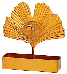 Porte-Bobine de Moustique créatif, Métal Bruleur Spirale Anti Moustique Créative Porte-Encens Convient pour l'intérieur et l'extérieur (Une Seule Feuille)