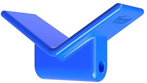 SUPROD Polyurethan Bughalter Bugstütze Bugschutz Bugpuffer Bugmaul 75 mm, blau