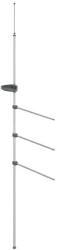 vidaXL Handtuchhalter 47x280 cm Aluminium