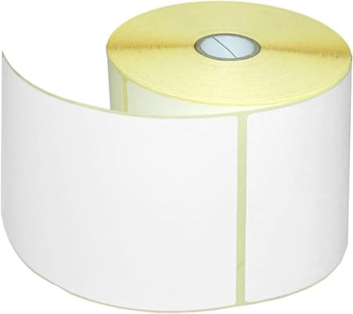 König Design Versandetiketten DHL, Hermes, UPS, DPD, GLS, FedEx - 105 x 148 mm - 3 Rollen Thermo Versand Etiketten Rolle - 1500 Stück selbstklebend, Perforiert