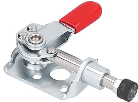 Push Pull Toggle Clamp, Adjustable Quick Release Woodworking Toggle Clamp for Heavy Duty Holding Capacity Testing Jig Accessories, 88 Lb Capacity for Woodworking Projects, Worksh