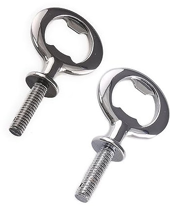 Beer Bottle Opener Woodturning Kit 10 Packs (Chrome) Woodturning DIY Kits Bottle Opener Inserts (metal parts only, handle not included)