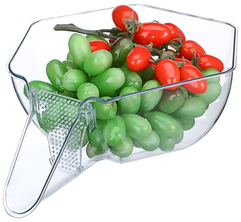 PRETYZOOM Passoire De Nettoyage De Riz Passoire De Cuisine Panier De Vidange Robuste Pour Un Lavage Rapide Et Pratique Du Riz