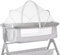 Koomuao Universal Moskitonetz für Babybett,Mückennetz für Babybetten, Stabil Insektenschutz für Reisebett mit Reißverschluss,für schnellen und einfachen Zugang zu Ihrem Baby (Weiß, 110 * 65cm)