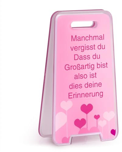 FANAOREN Inspirierende Geschenke für Frauen Geburtstagsgeschenk für Frauen Ein Kleines Warnschild Weihnachtsgeschenke Adventskalender Füllung Lustige Geschenke für Freundin (Warnschild-Pink)