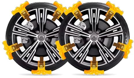 Auto-Schneeketten für Cupr𝘢 Formentor,Schneeketten Auto Anti Slip Einstellbare Auto Reifen Schnee Kette Rad Kette,Allwetterschutz, sicher und zuverlässig 10-teiliges