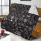 JUZGTSIT Flanell-Fleecedecke mit Weihnachtsmotiven, klimatisierend, ultraweich, Samt, Plüsch, Überwurfdecke