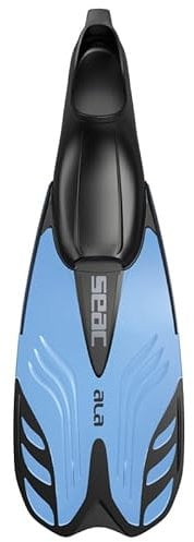 Seac ala, Aletas de Snorkeling con Zapatillas Cerradas para Adultos y niños, Desde l Talla 28 hasta 47, Azul Marino, 46/47
