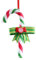Swiixxer Christbaumschmuck, Ornament, Weicher Ton, Lutscher, Rot, Zuckerstange, Weihnachtsbaumanhänger, Fürs Neue Jahr D