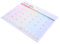 DOITOOL Magnetic Paper Calendar Fridge 2024-2025 English Wall Calendar Decorative Wall Hanging