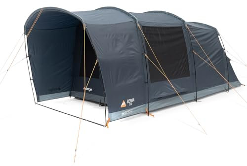Vango Familienzelt Sierra 300 Camping Gruppen Zelt 3 Personen Tunnelzelt Vorraum