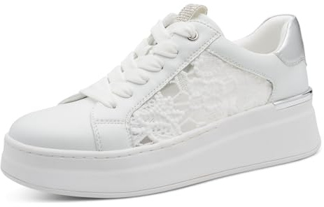 MARCO TOZZI Damen Sneaker weiches Feel Me Wechselfußbett weiches Innenfutter Modisch
