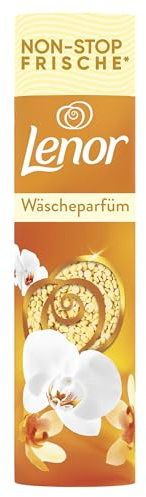 Lenor Wäscheparfüm Goldene Orchidee 280g, Non-Stop Frische Für Bis Zu 12 Wochen Im Schrank