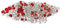 Amtra Wave Crystal Sand pour Aquariophilie Blanche/Rouge 400 g