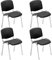 NOWY STYL WCI01-R65Z-BBBV02-000328 - ISO 4L-CR V2N Besucherstuhl Iso Leder at/cm