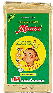 PASSALACQUA Moana, gemahlener Kaffee, 250 g