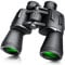 Slokey Discover The World 10x50 Binoculars - Powerful Adult Binoculars for Professionals, Hunting, Astronomy, Birds, Camping - Includes Suitcase, Strap, Chamois
