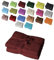 EXKLUSIV HEIMTEXTIL Saunatuch 2er Set 80 x 200 cm Bordeaux