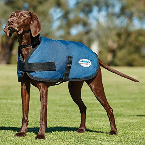 WeatherBeeta ComFiTec Classic Dog Coat, Dark Blue, 50cm