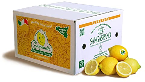 Limoni 100% Siciliani e 100% Biologici - Massima Freschezza e Sostenibilità, Limoni Raccolti Direttamente dai Nostri Alberi - 12 kg