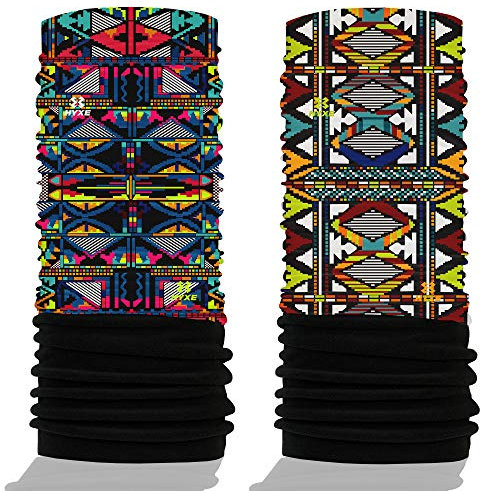 HYXE Original Fleece Multifunktionstuch - nahtloses Schlauchtuch, Halstuch, Schal, Kopftuch, Unisex