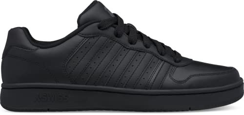 K-Swiss Court Palisades Herren Turnschuh, Black Black 06931 001, 49 EU
