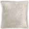 Kissen mit Füllung Frey 45x45cm Pebble Creme beige Unique Living WA