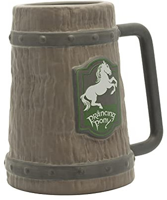 ABYSTYLE - Herr der Ringe Prancing Poney 3D Krug, Braun